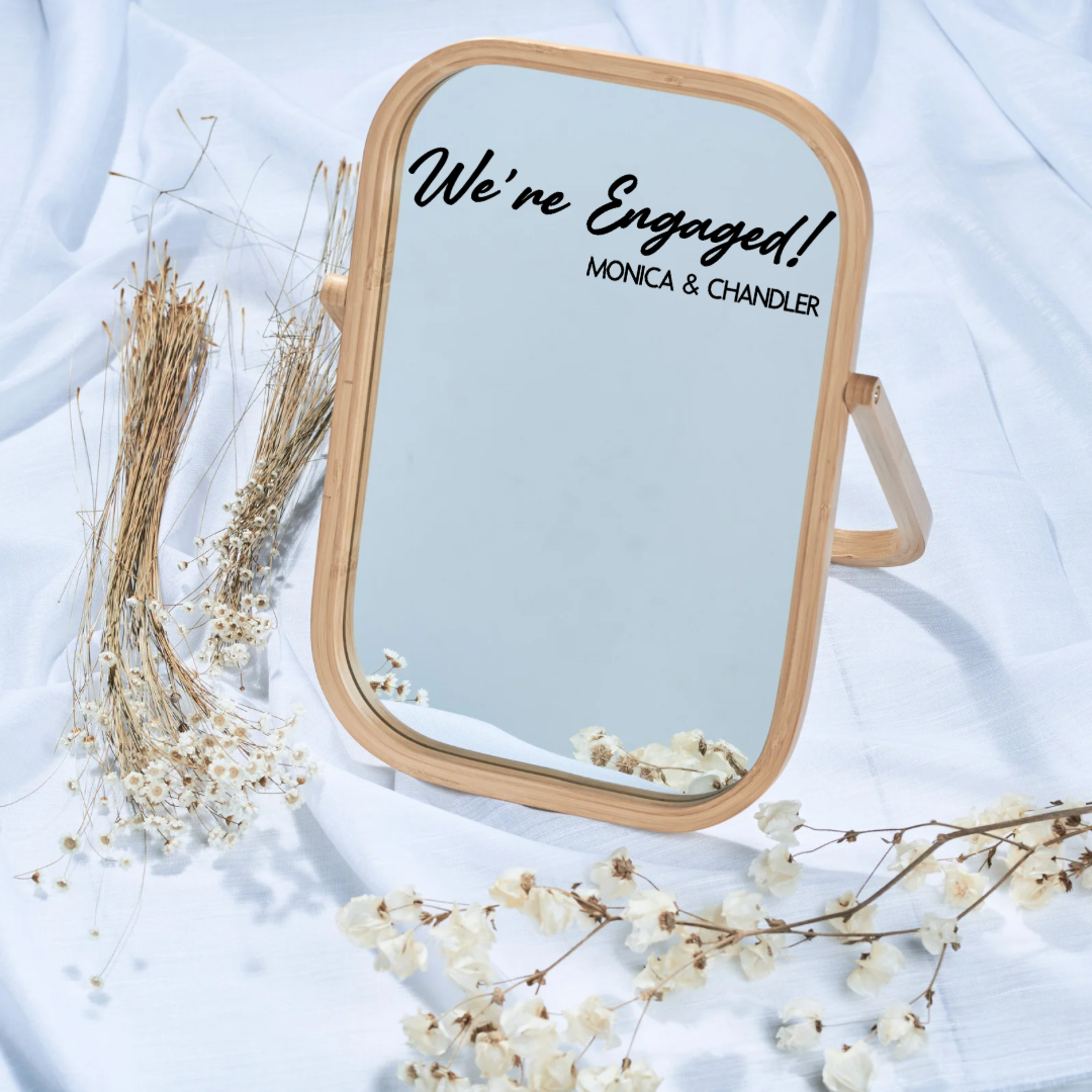 We’re Engaged Custom Decal