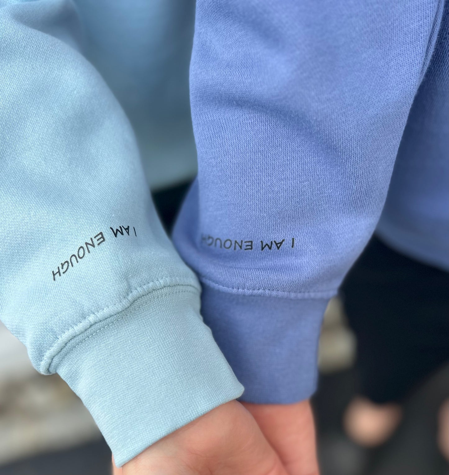 You Are Enough Smiley Face Hoodie