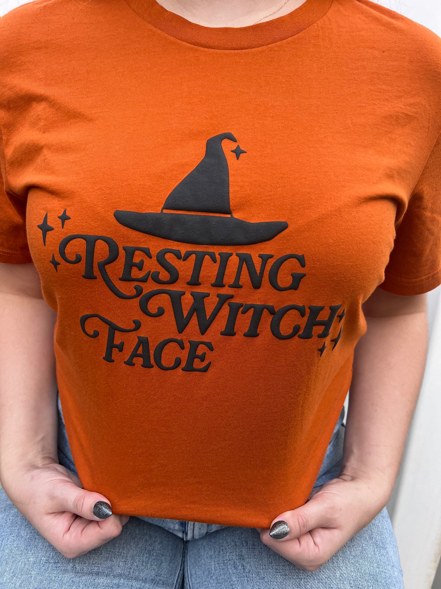 Resting Witch Face Tee Shirt