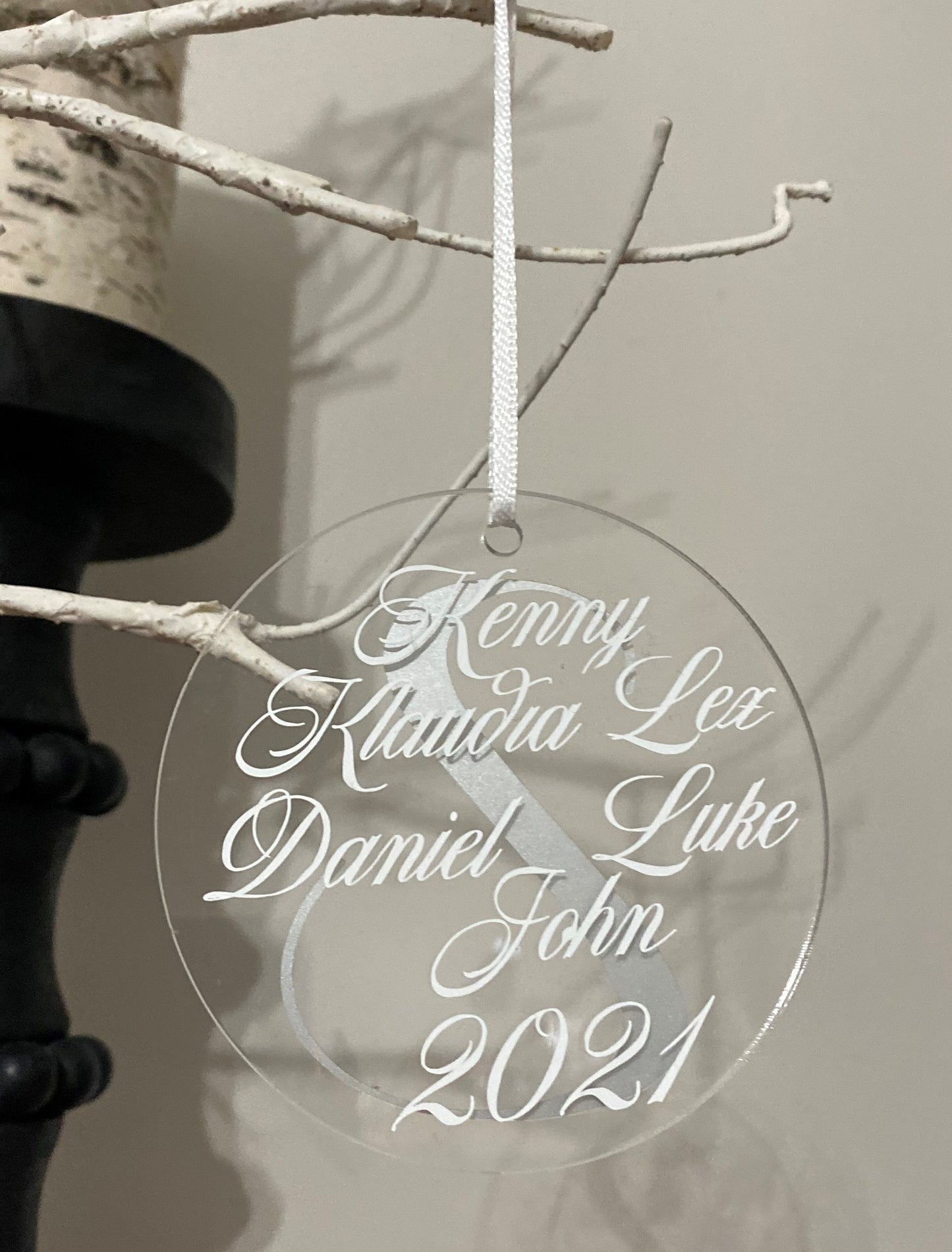 Family Custom Ornament