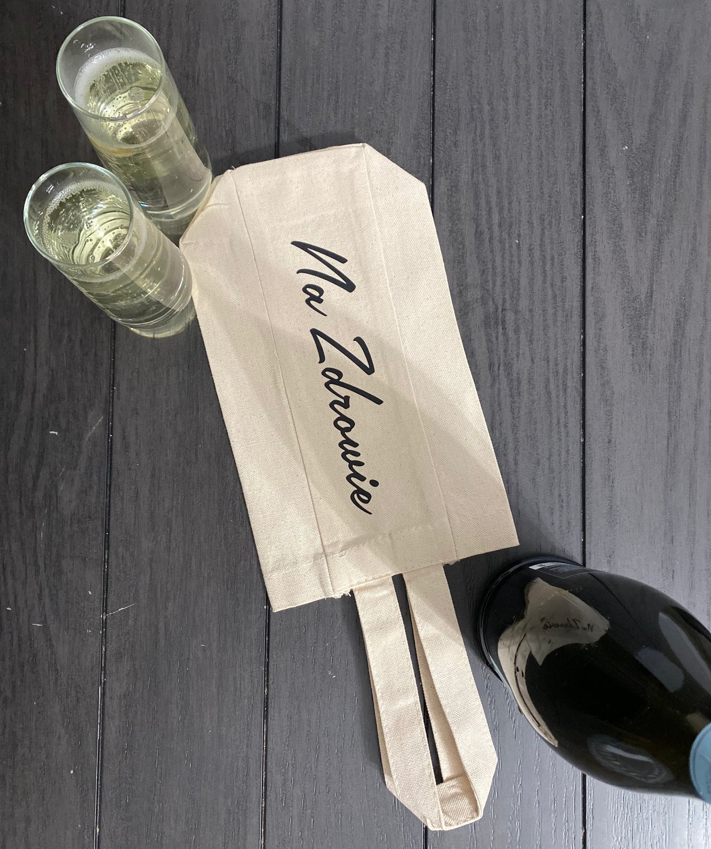 Na Zdrowie Wine Tote