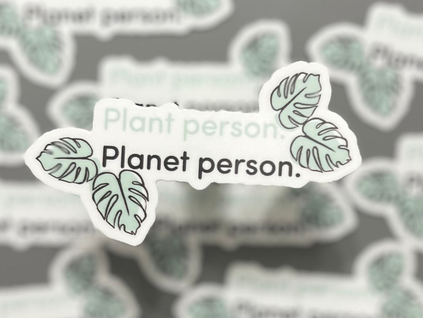 Plant Person Planet Person Sticker