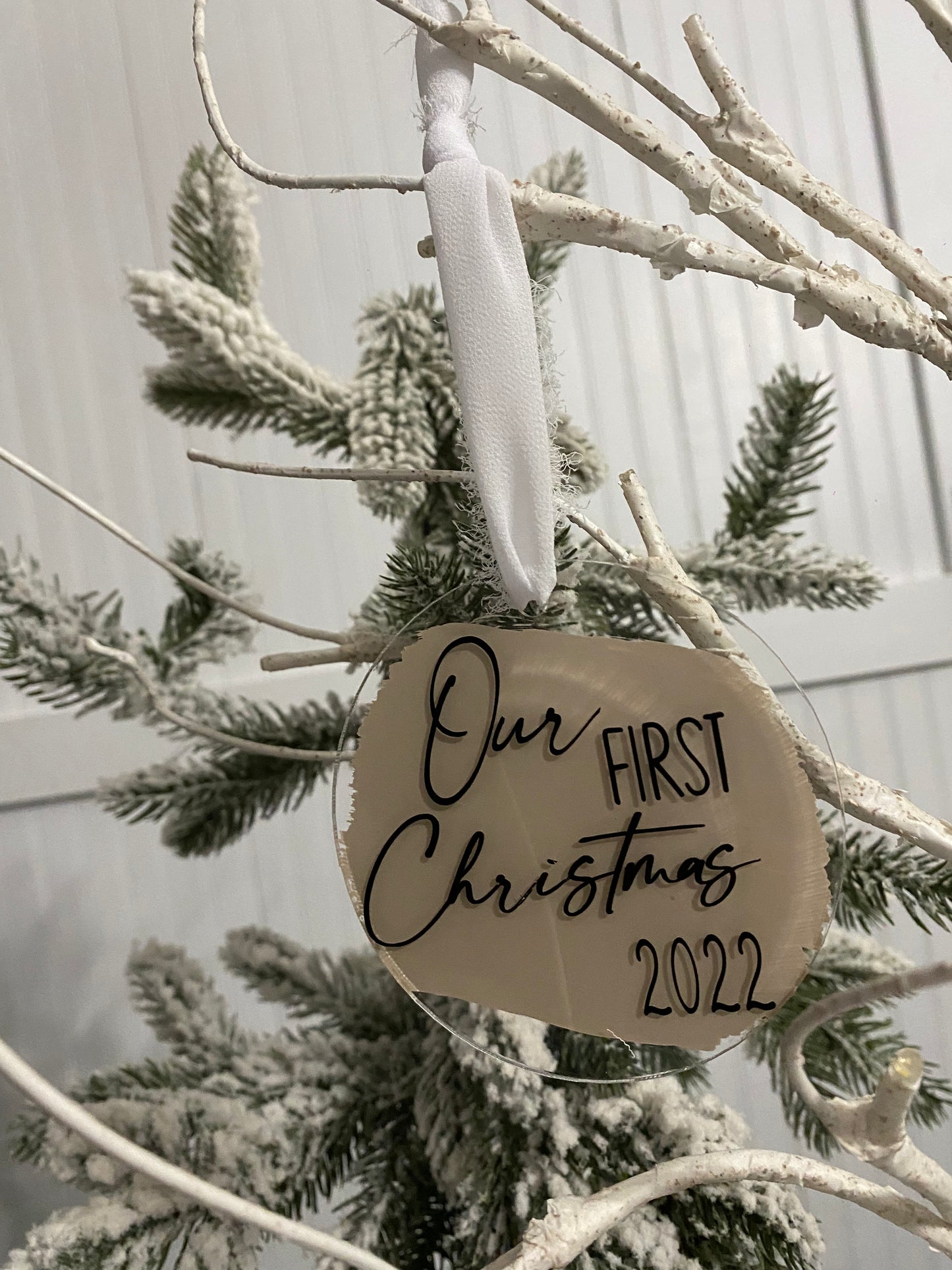 Our 1st Christmas Ornament