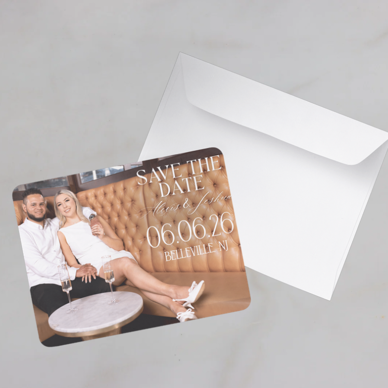 Save The Date Bachata Card Premium Template