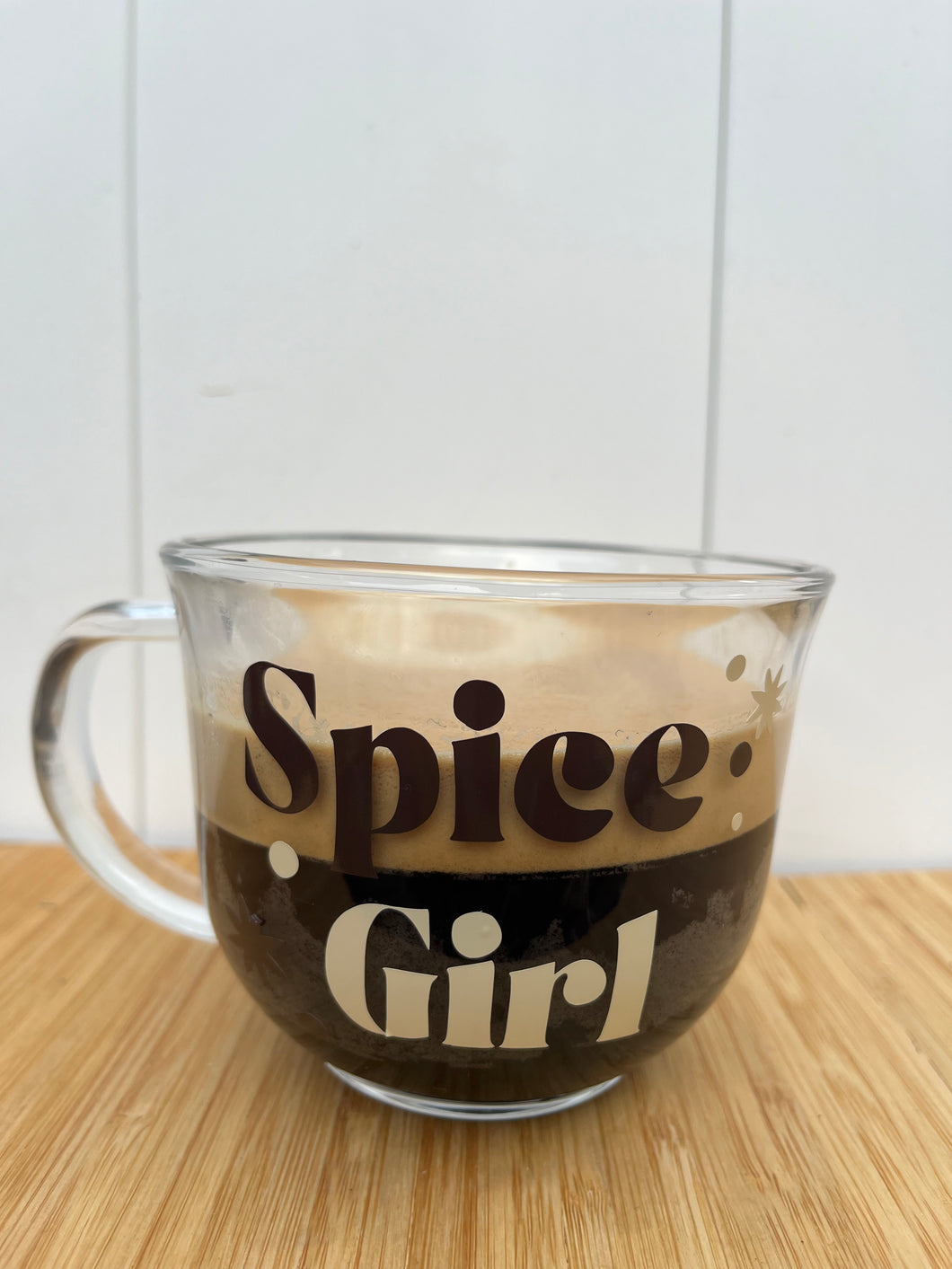 Spice Girl Glass Mug