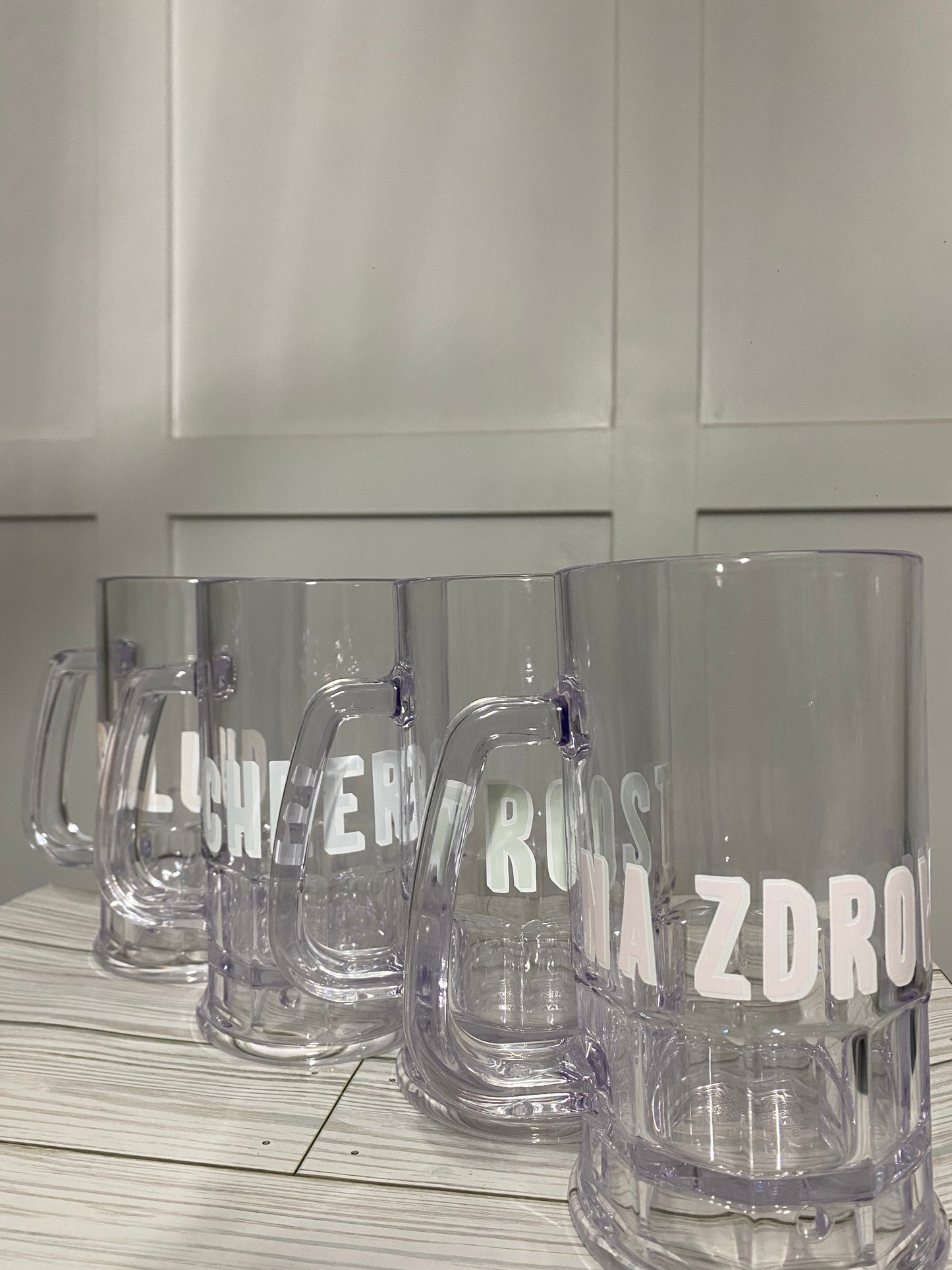 “Cheers” Beer Mug