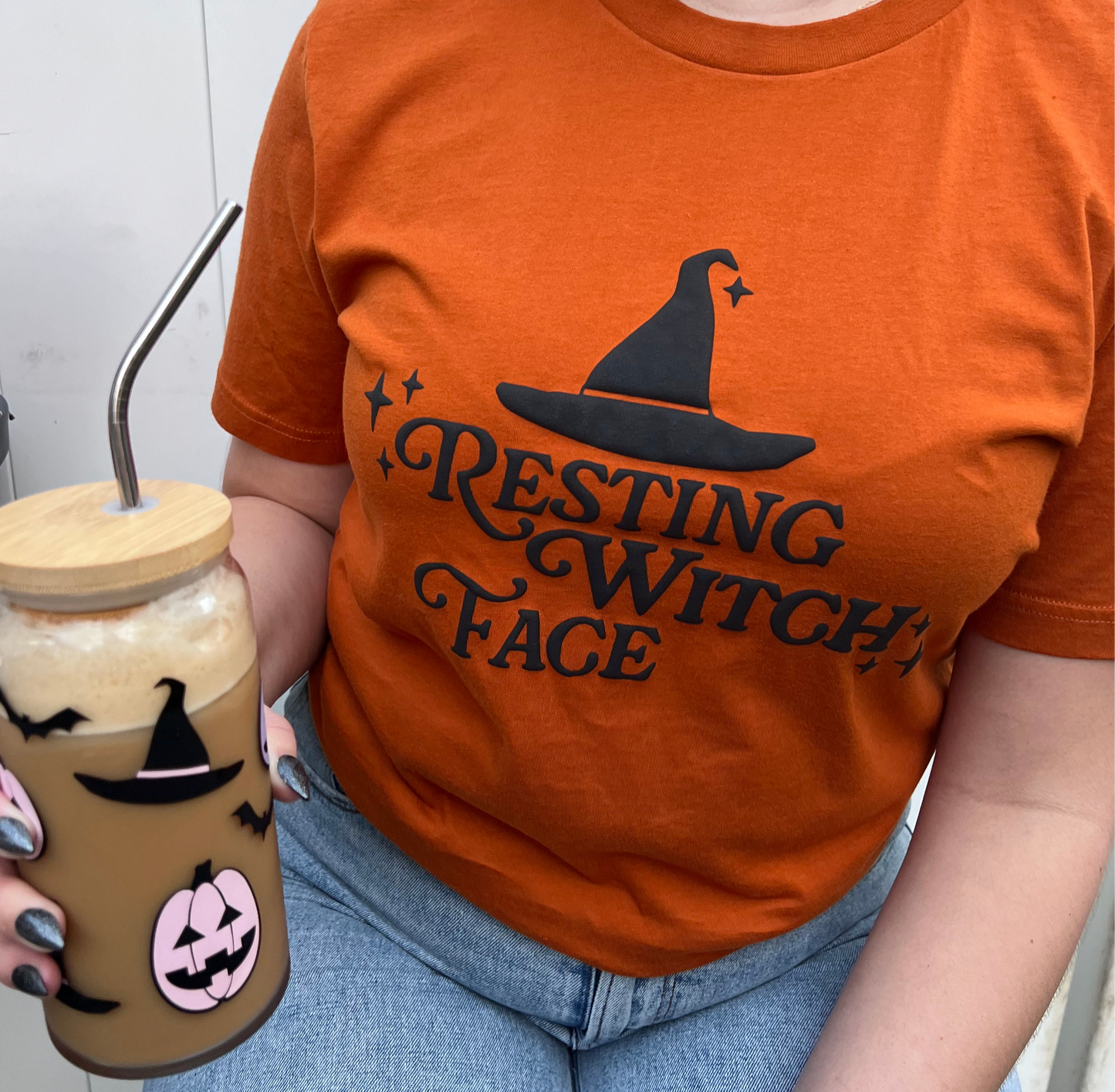 Resting Witch Face Tee Shirt