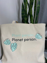 Load image into Gallery viewer, Plant Person Planet Person Tote
