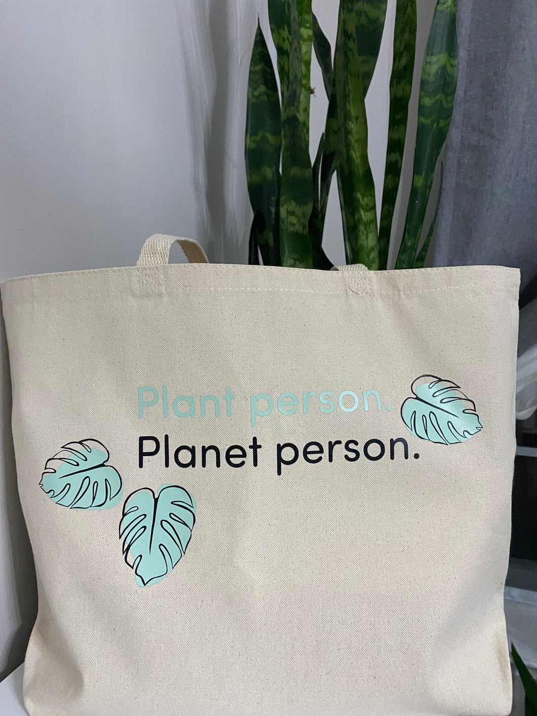 Plant Person Planet Person Tote