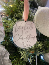 Load image into Gallery viewer, Custom Baby’s 1st Christmas Ornament
