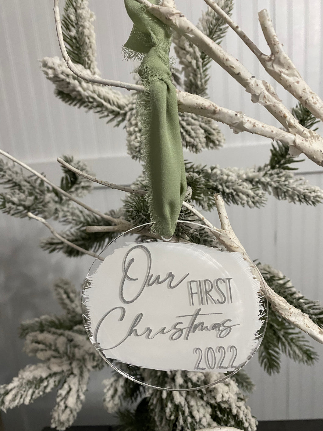 Our 1st Christmas Ornament